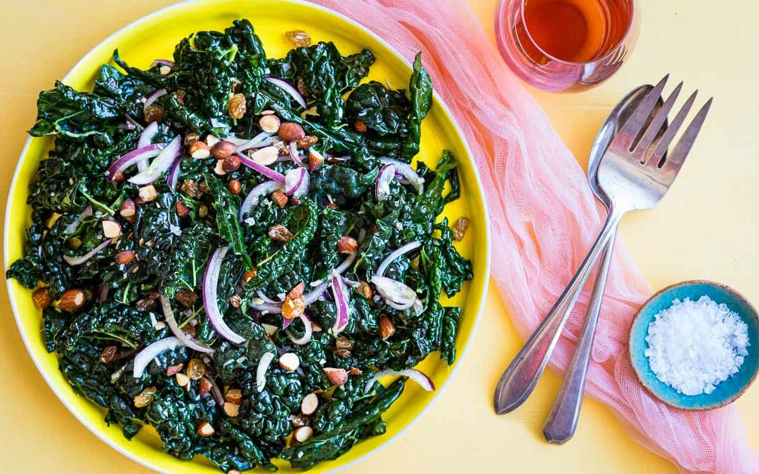 This Kale Salad Benefits From a Little Rest