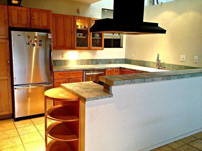 Kitchen before remodel.